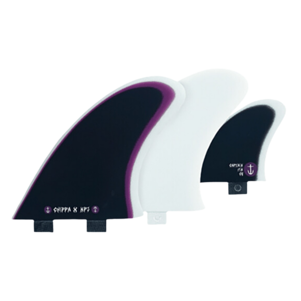 CAPTAIN FIN CHIPPA WILSON NPJ TWIN FINS SINGLE TAB PURPLE CAPTAIN FIN CHIPPA WILSON NPJ TWIN FINS SINGLE TAB PURPLE