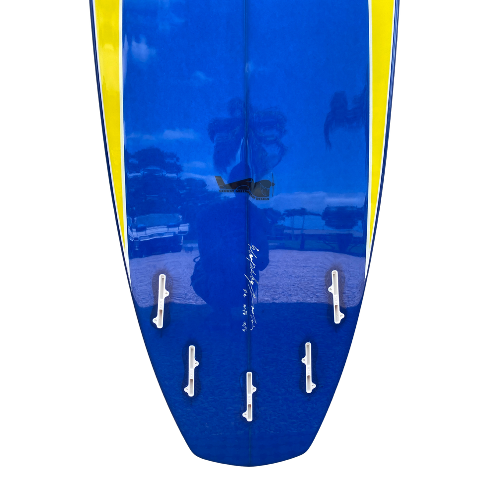 
            
                Load image into Gallery viewer, MC GREENOUGH STUBBIE 6&amp;#39;2&amp;quot; NAVY YELLOW POLISH
            
        