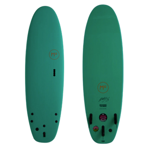 MF SOFTBOARDS BEASTIE SUPER SOFT TRI AQUA/MARINE