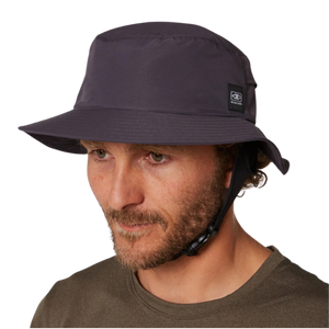 OCEAN AND EARTH INDO STIFF PEAK SURF HAT CHARCOAL