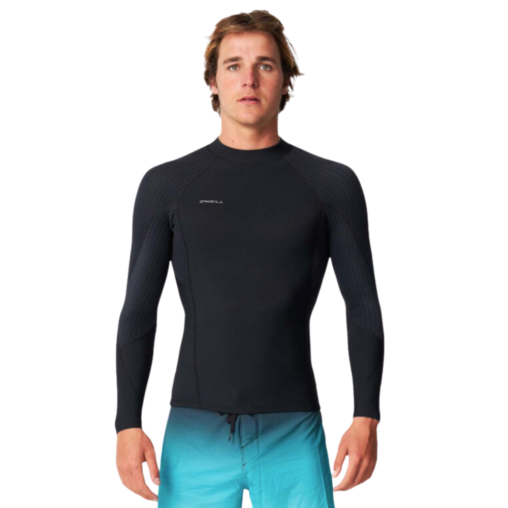 O'NEILL HYPERFREAK LS CREW GBS JACKET 2MM BLACK