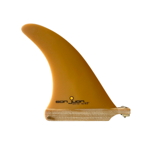 SAN JUAN HAND FOILED SINGLE FIN BURNT ORANGE