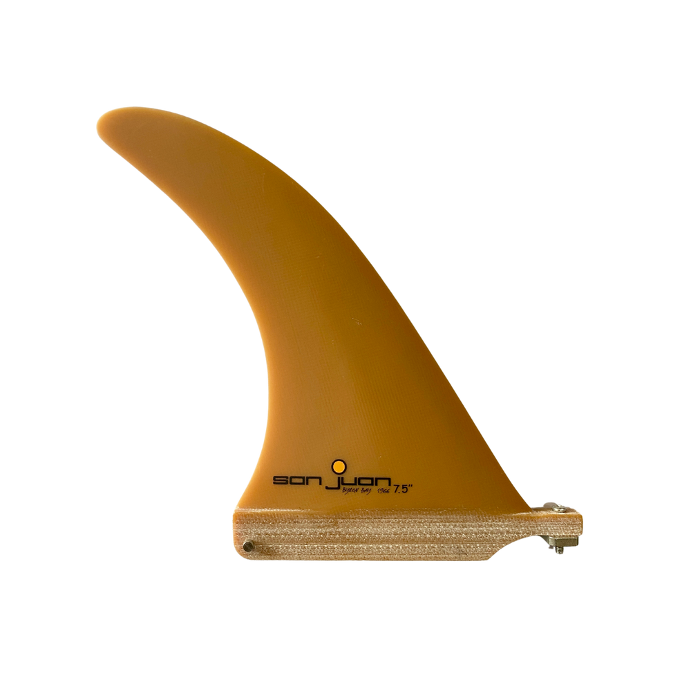 SAN JUAN HAND FOILED SINGLE FIN BURNT ORANGE