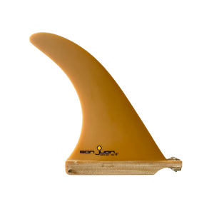 SAN JUAN HAND FOILED SINGLE FIN BURNT ORANGE