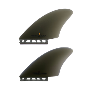 SAN JUAN KEEL TWIN FIN BLACK