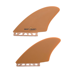 SAN JUAN KEEL TWIN FIN BURNT ORANGE