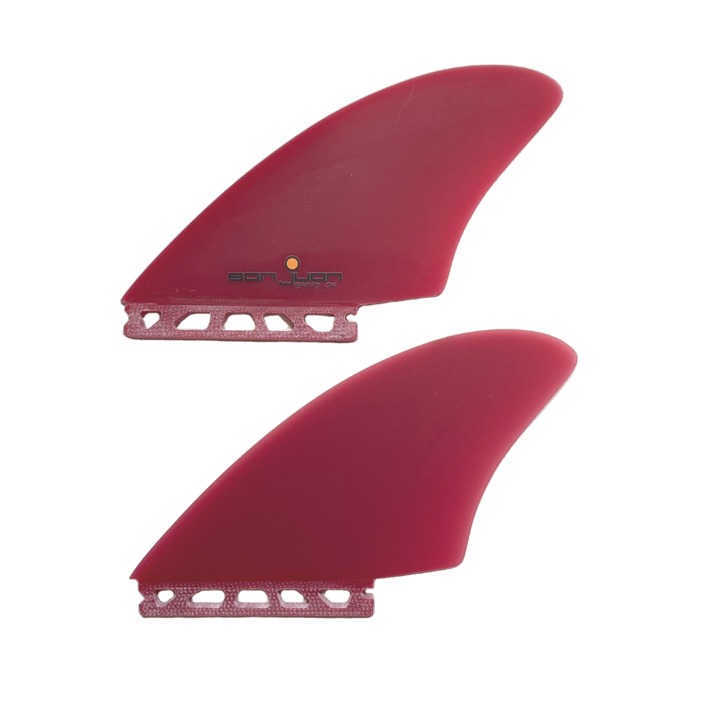 SAN JUAN KEEL TWIN FIN RED