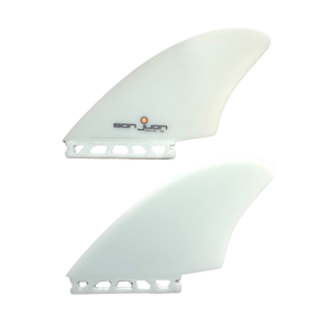 SAN JUAN KEEL TWIN FIN WHITE