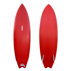 VOUCH RAINBEAU TWIN 5’9” TRANS RED