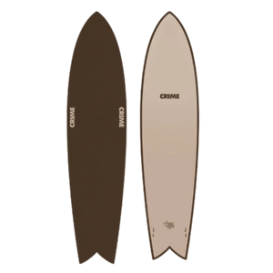 CRIME LONG FISH BROWN TAN 7'10