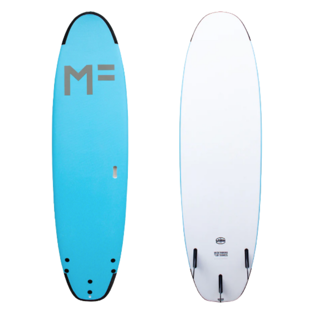 
            
                Load image into Gallery viewer, MF SOFTBOARDS SURF SCHOOL SUPER SOFT AQUA
            
        