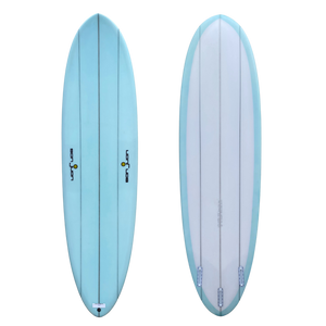 SAN JUAN MANA TRIPLE STRINGER 2+1 6'8" SKY BLUE TINT