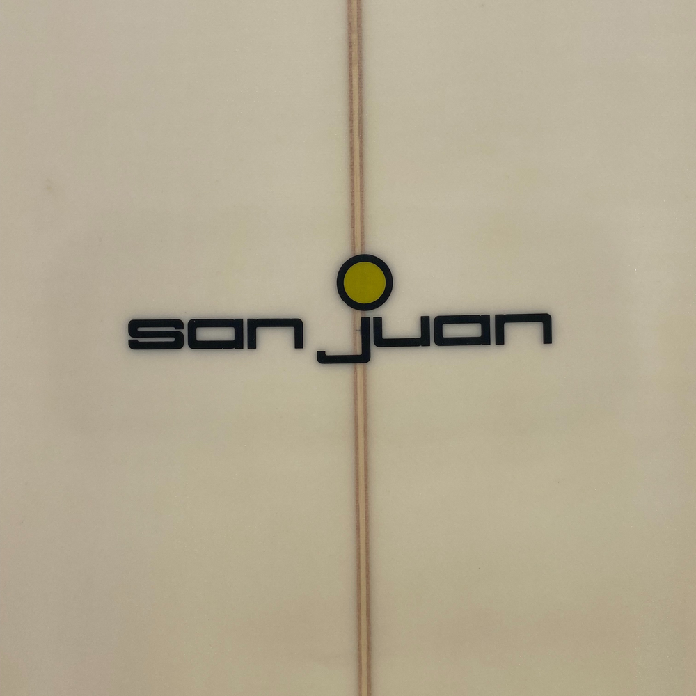 
            
                Load image into Gallery viewer, SAN JUAN OUTLAW 8&amp;#39;1&amp;quot; SAND CUT LAP TINT 5 FIN SET UP DIAMOND TAIL
            
        