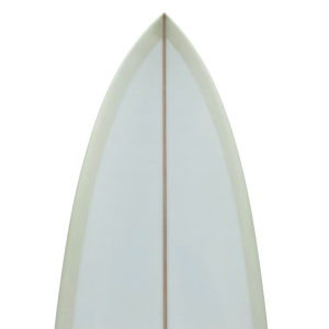 SAN JUAN OUTLAW 8'6" SAND CUT LAP TINT 5 FIN SET UP DIAMOND TAIL