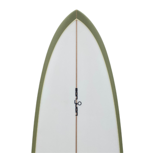 
            
                Load image into Gallery viewer, SAN JUAN THUNDERBIRD 7&amp;#39;2&amp;quot; WET RUB LITE OLIVE CUT LAP 6MM PLY
            
        
