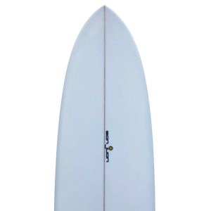 
            
                Load image into Gallery viewer, SAN JUAN TWIN PIN MID 7&amp;#39;5 CLEAR TINT WET RUB 6MM PLY PIN TAIL CHANNEL BOTTOM
            
        