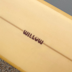 
            
                Load image into Gallery viewer, WILLOW SUN DANCE 9&amp;#39;3&amp;quot; APRICOT CUT LAP TINT WET RUB 6MM PLY
            
        